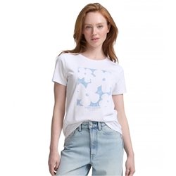 Camiseta Blanca Tom Tailor T-Shirt with print 1047858 20000 - Imagen 1