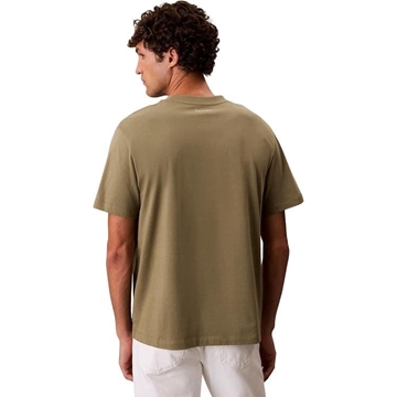 Camiseta Calvin Klein 20s March Deep Lichen Green LV04RF822G LDI - Imagen 2