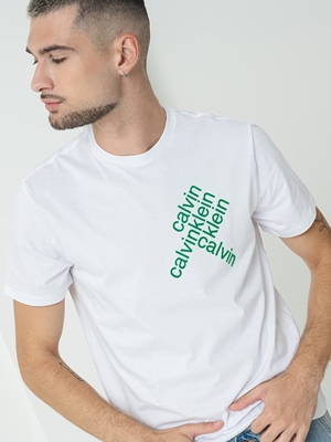 Camiseta Calvin Klein Brillian White LV04RC832G YAA - Imagen 1