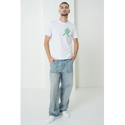 Camiseta Calvin Klein Brillian White LV04RC832G YAA - Imagen 2
