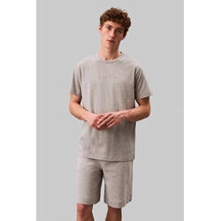 Camiseta Calvin Klein Crew Neck Medium Grey - Imagen 2