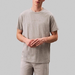 Camiseta Calvin Klein Crew Neck Medium Grey - Imagen 2