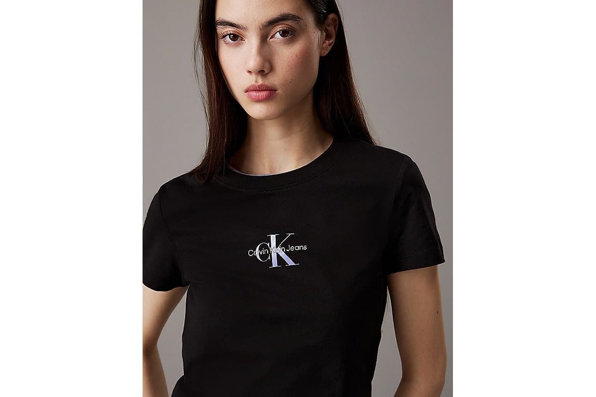 Camiseta Calvin klein Jeans J20J225252 BEH black - Imagen 1