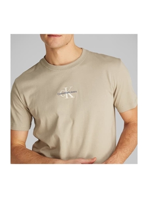 Camiseta Calvin Klein Jeans J30J325649 YBI Ivory - Imagen 2