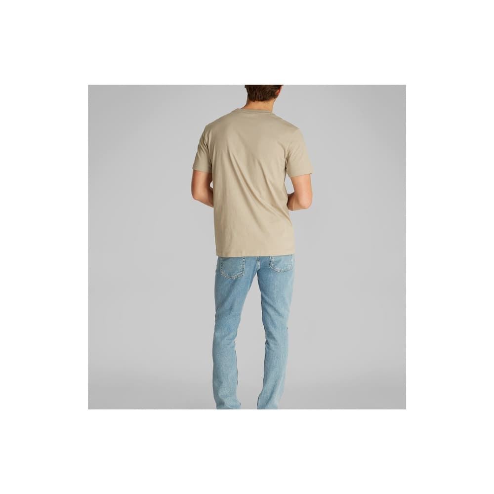 Camiseta Calvin Klein Jeans J30J325649 YBI Ivory - Imagen 3
