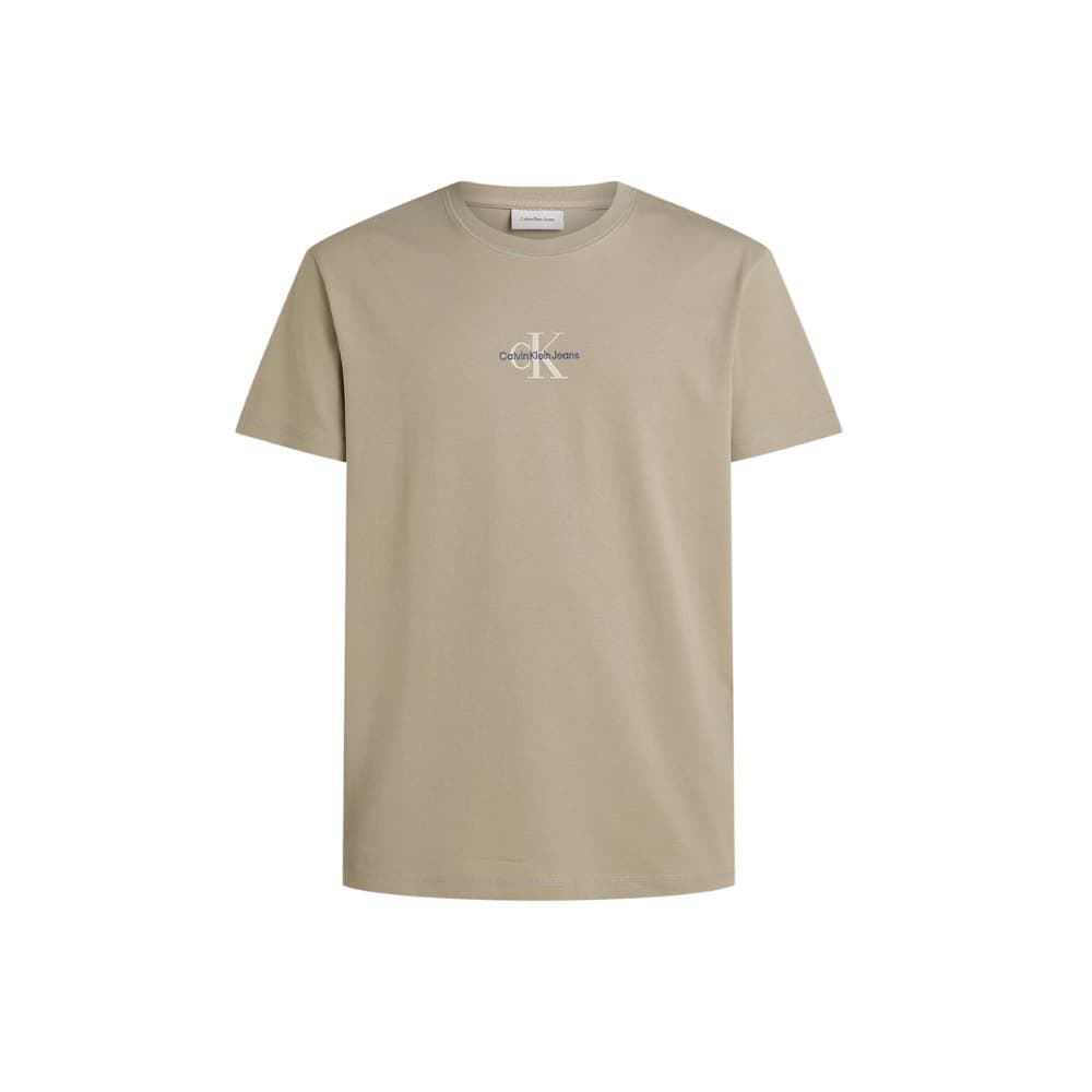 Camiseta Calvin Klein Jeans J30J325649 YBI Ivory - Imagen 4