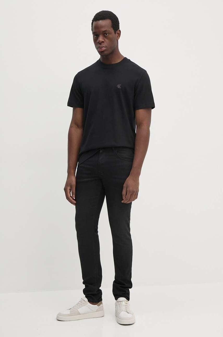 Camiseta Calvin Klein Jeans J30J326683 BEH ck black - Imagen 2