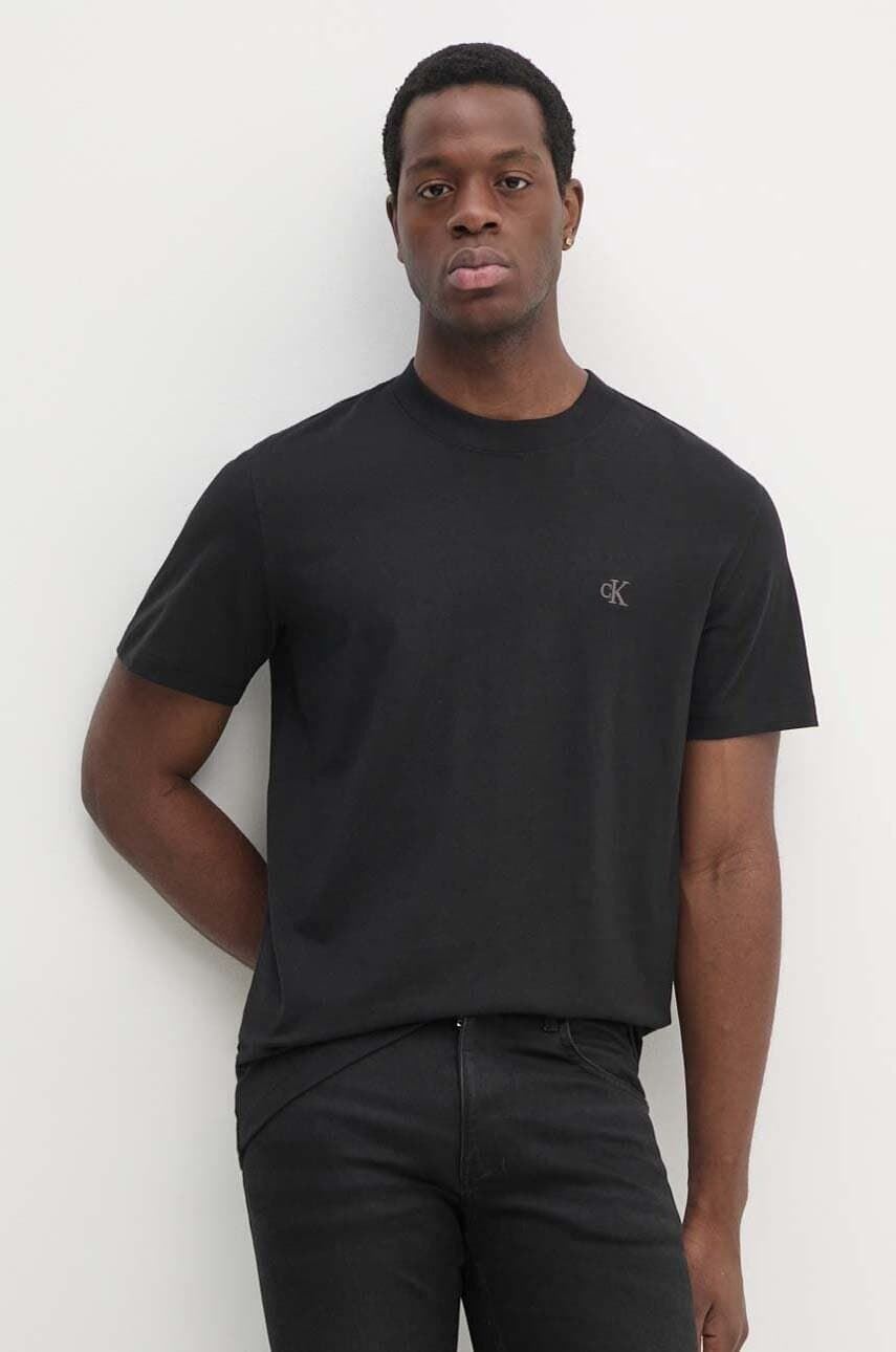 Camiseta Calvin Klein Jeans J30J326683 BEH ck black - Imagen 4
