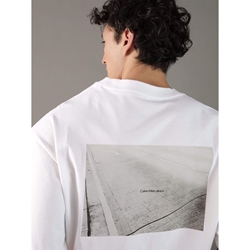 Camiseta Calvin Klein Jeans J30J327081 YAF bright white - Imagen 2