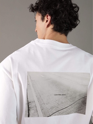 Camiseta Calvin Klein Jeans J30J327081 YAF bright white - Imagen 2