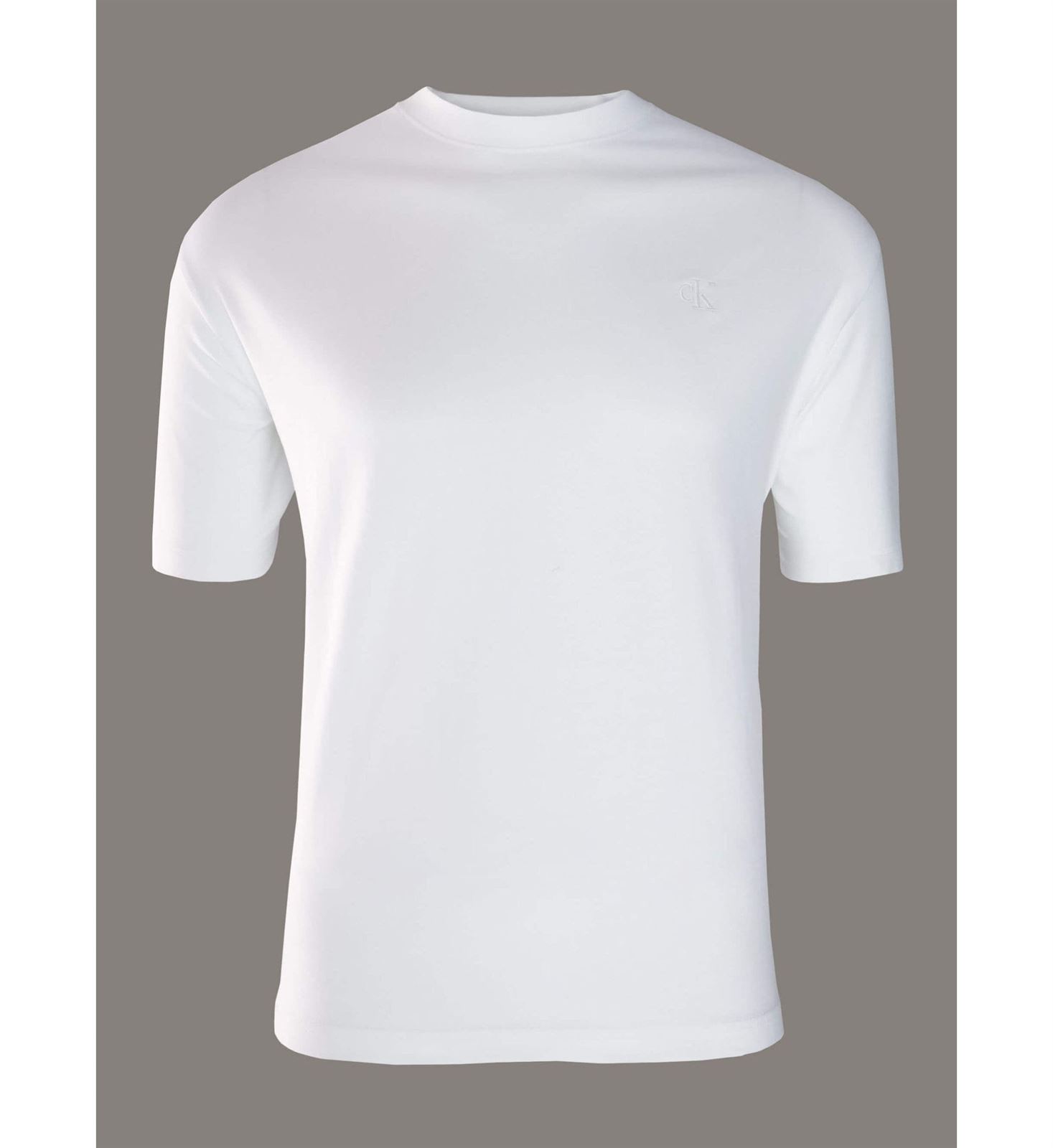 Camiseta Calvin Klein Jeans J30J327081 YAF bright white - Imagen 5