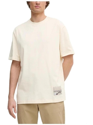 Camiseta Calvin Klein Jeans J30J327094 YAC antique white - Imagen 1