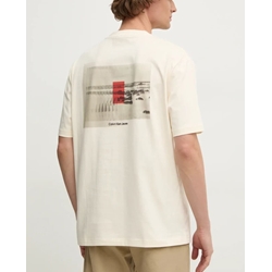 Camiseta Calvin Klein Jeans J30J327094 YAC antique white - Imagen 2