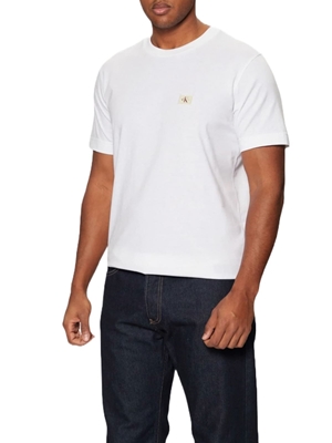Camiseta CALVIN KLEIN JEANS J30J327100 YAF bright white - Imagen 1