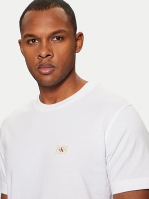 Camiseta CALVIN KLEIN JEANS J30J327100 YAF bright white - Imagen 2