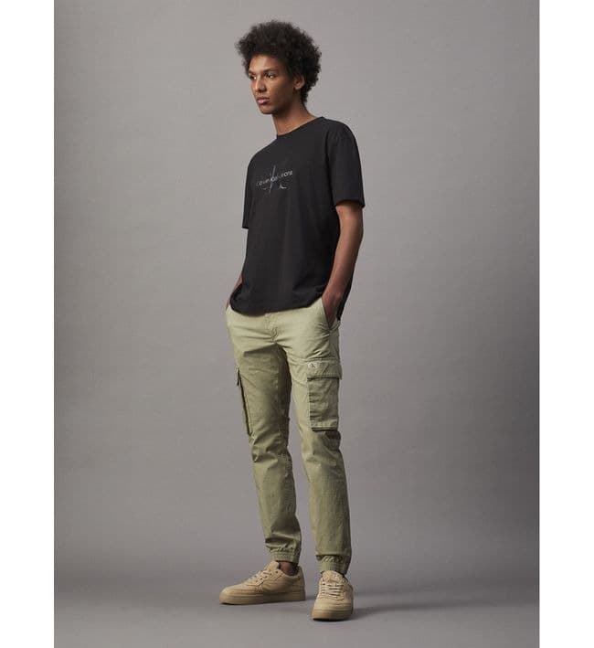Camiseta Calvin Klein Jeans J30J327109 BEH ck black - Imagen 5