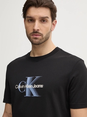 Camiseta Calvin Klein Jeans J30J327471 BEH ck black - Imagen 1