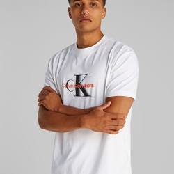 Camiseta Calvin Klein Jeans J30J327471 YAF bright white - Imagen 1