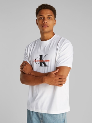 Camiseta Calvin Klein Jeans J30J327471 YAF bright white - Imagen 1