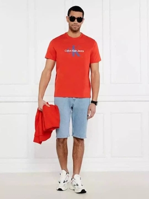 Camiseta Calvin Klein Jeans LV040EM286 TNC red alert - Imagen 1