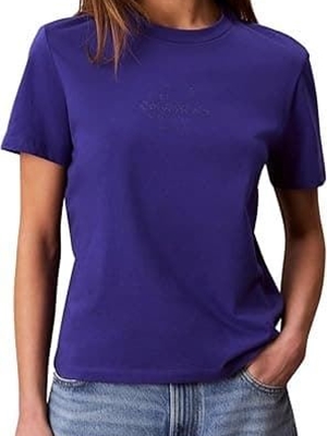 Camiseta CALVIN KLEIN JEANS LV047F831 C8X Blue River Fog - Imagen 1