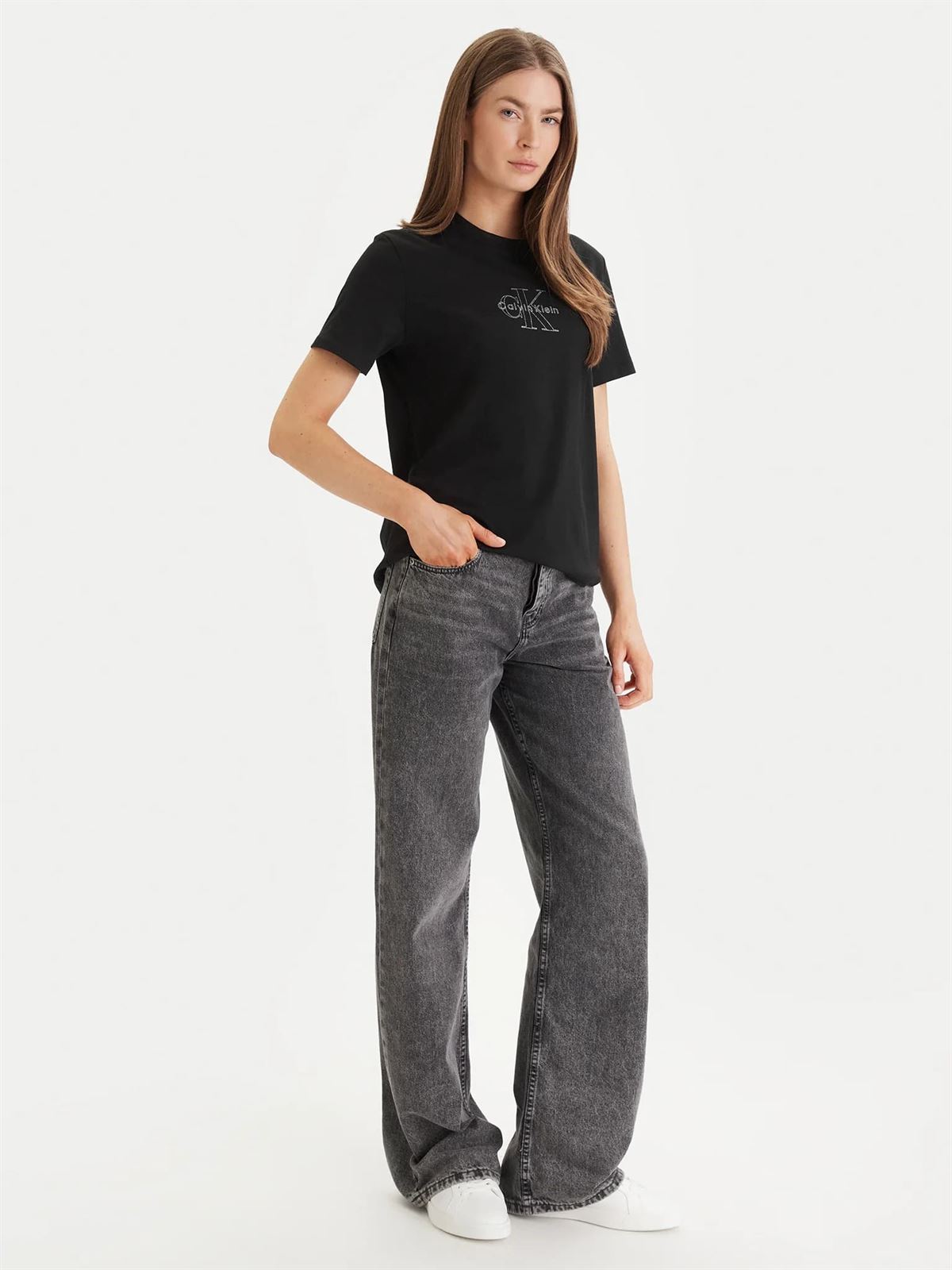 Camiseta CALVIN KLEIN JEANS LV047F831G UB1 Black - Imagen 2