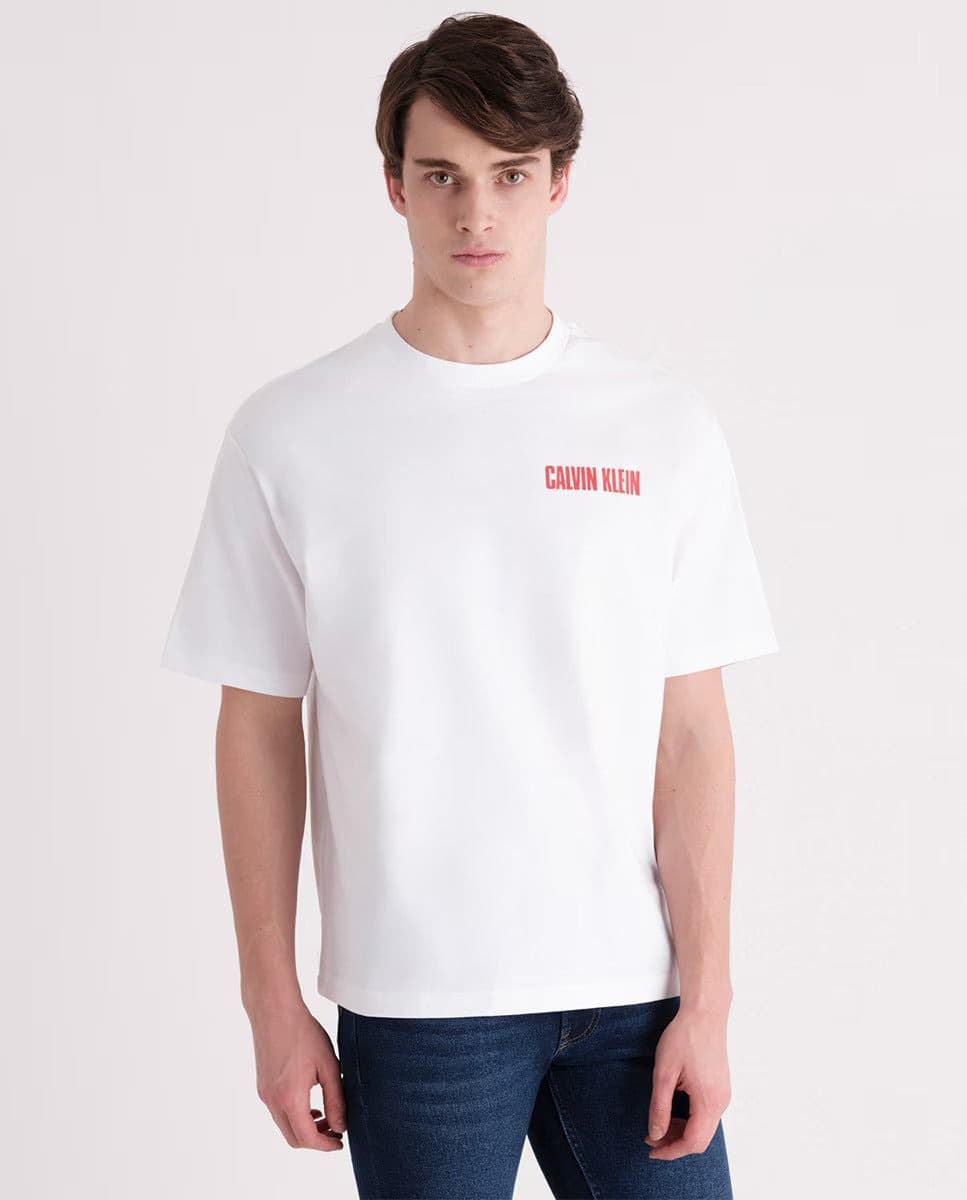 Camiseta Calvin Klein Jeans LV04RB851G YAA brillant white - Imagen 1