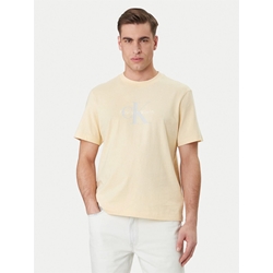 Camiseta CALVIN KLEIN JEANS LV04RB862G CEQ Hero Monologo Tee yellow heather - Imagen 1