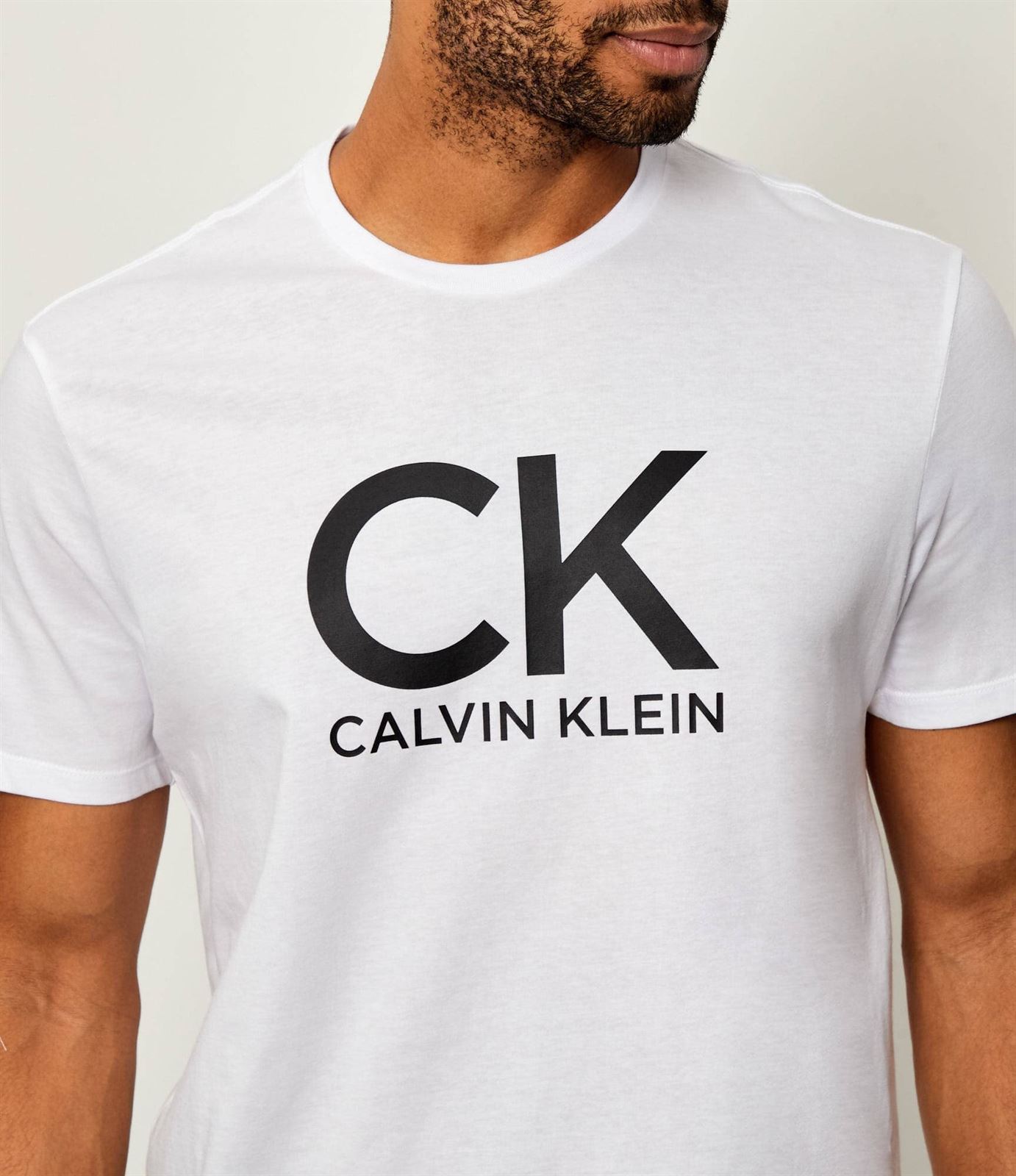 Camiseta Calvin Klein Jeans LV04RD819G YAA white - Imagen 4