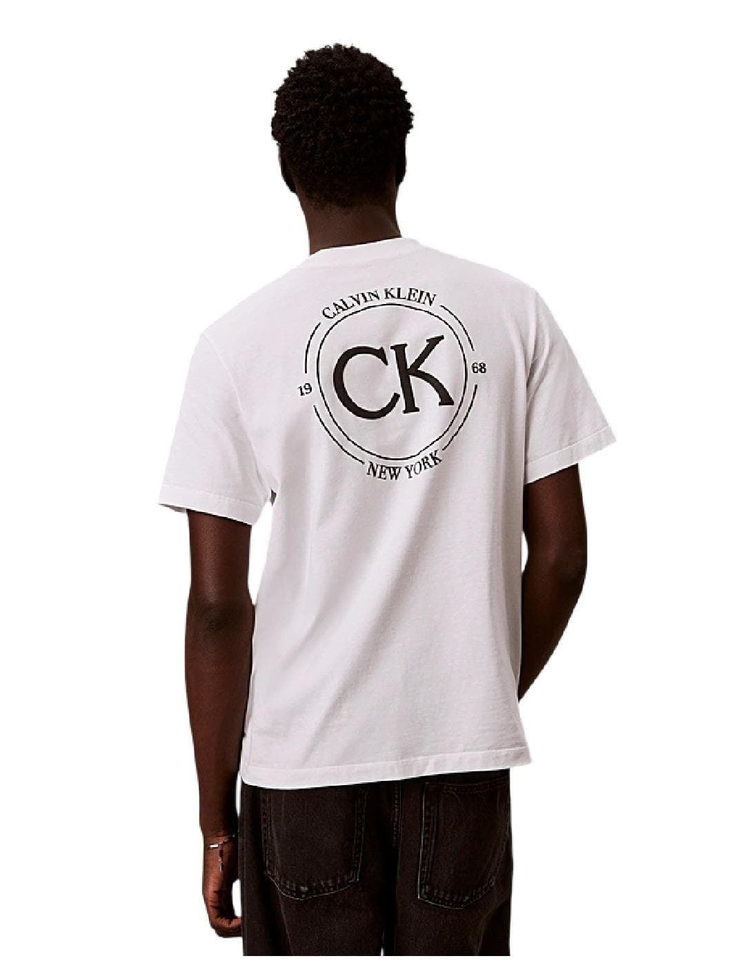 Camiseta CALVIN KLEIN JEANS LV04RE825G YAF BRIGHT WHITE - Imagen 5