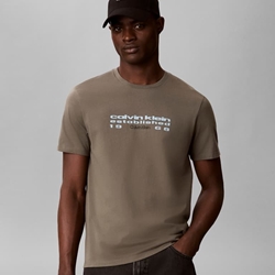 Camiseta CALVIN KLEIN JEANS LV04RG800G LDY Dusty Olive - Imagen 1