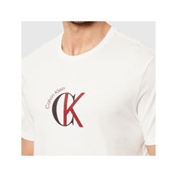 Camiseta Calvin Klein Jeans LV14RE829G YBH white greige - Imagen 2