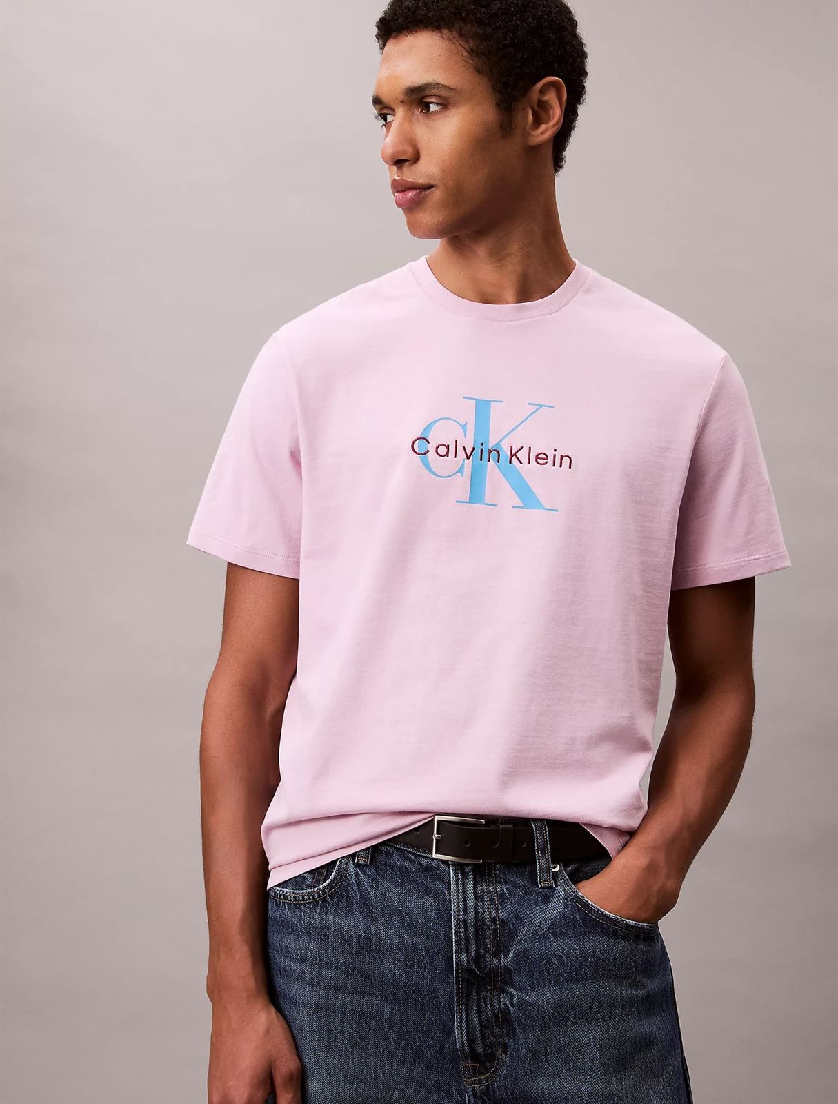 Camiseta Calvin Klein Jeans SS hero Monoglo Tee LV04RB862 XFC - Imagen 4