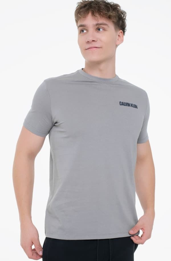 Camiseta Calvin Klein Jeans Steeple Gray LV04RC846G PFP - Imagen 1