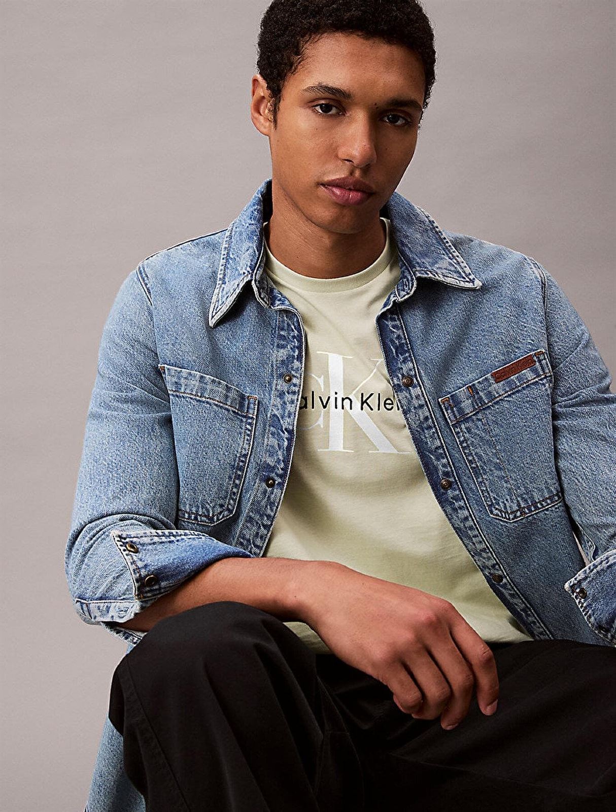 Camiseta Calvin Klein Jeans Tender Greens LV04RB862G PWM - Imagen 4