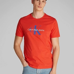Camiseta Calvin Klein LV040EM286 TNC SS Hero Monogram Tee Red Alert - Imagen 2