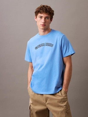 Camiseta Calvin Klein LV04RB849G C19 Blue Burst - Imagen 1