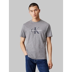 Camiseta Calvin Klein Medium Grey SS Heroe Monogram Tee 00040EM286 P7E - Imagen 2