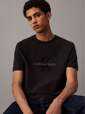Camiseta Calvin Klein Negra J30J326158 BEH - Imagen 1