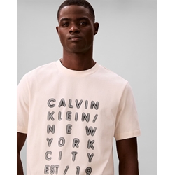 Camiseta Calvin Klein SS 20'S Calico LV04RF814G FJ7 - Imagen 1