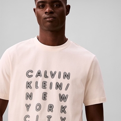 Camiseta Calvin Klein SS 20'S Calico LV04RF814G FJ7 - Imagen 1