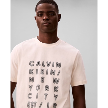 Camiseta Calvin Klein SS 20'S Calico LV04RF814G FJ7 - Imagen 1