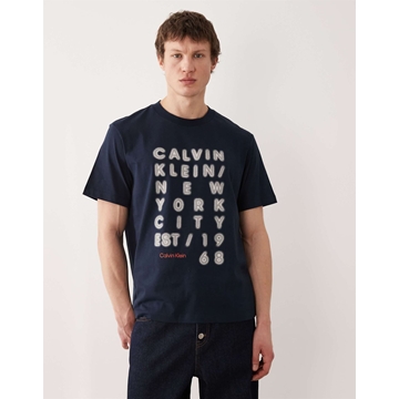 Camiseta Calvin Klein SS 20S Dark Sapphire LV04RF814G CEF - Imagen 1