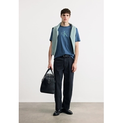 Camiseta Calvin Klein SS Hero Monogolo Nearly Navy LV04RB862G R9F - Imagen 2