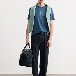 Camiseta Calvin Klein SS Hero Monogolo Nearly Navy LV04RB862G R9F - Imagen 2