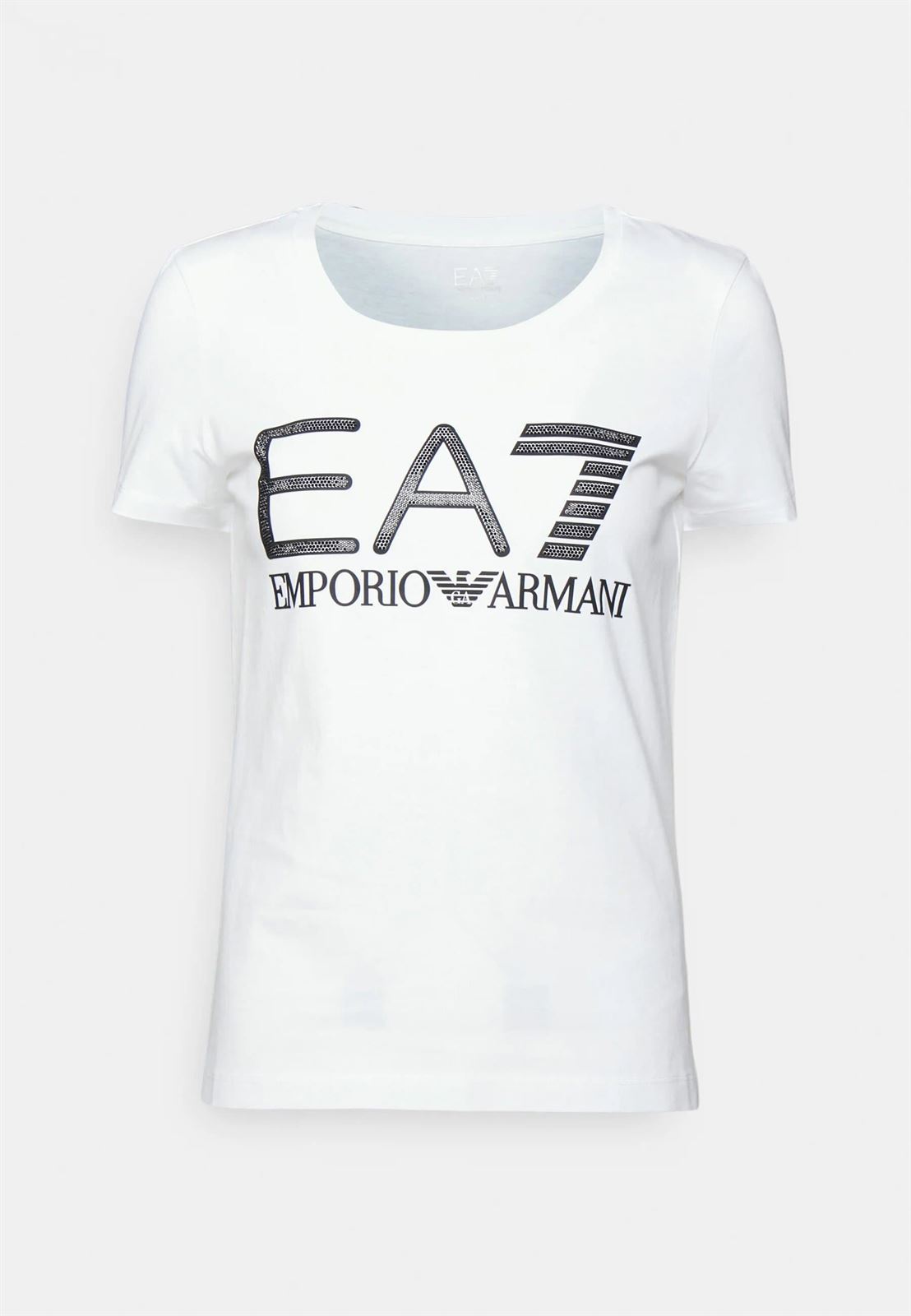 Camiseta chica EA7 Emporio Armani 3LTT46 TJFVZ 1100 blanco - Imagen 1