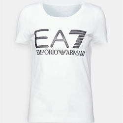Camiseta chica EA7 Emporio Armani 3LTT46 TJFVZ 1100 blanco - Imagen 1
