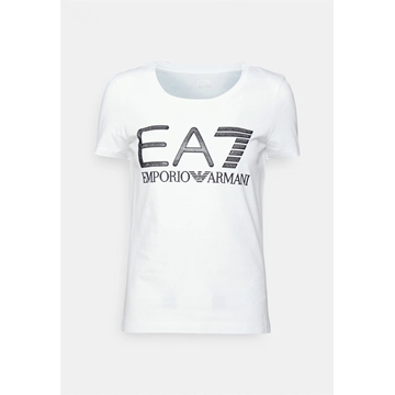 Camiseta chica EA7 Emporio Armani 3LTT46 TJFVZ 1100 blanco - Imagen 1