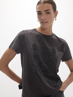 Camiseta cuello caja Lola Casademunt LF2615039 - Imagen 1