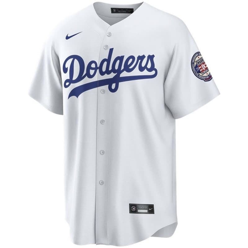 Camiseta Dodgers Nike T770-LDWH-QYT-1Z0 white - Imagen 1